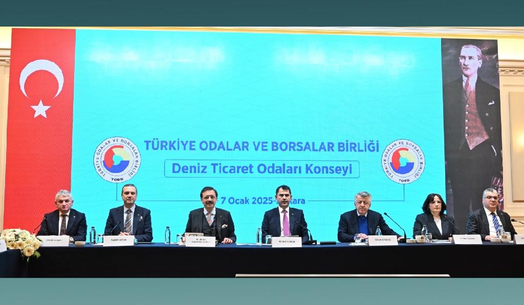 TOBB Deniz Ticaret Odaları Konsey Toplantısı gerçekleştirildi