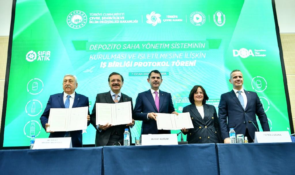 Depozito yönetim sistemi protokolü TOBB’da imzalandı